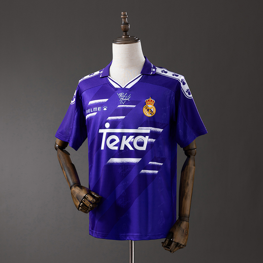 Real Madrid 1994/96 Away Retro Jersey S-XXL 8