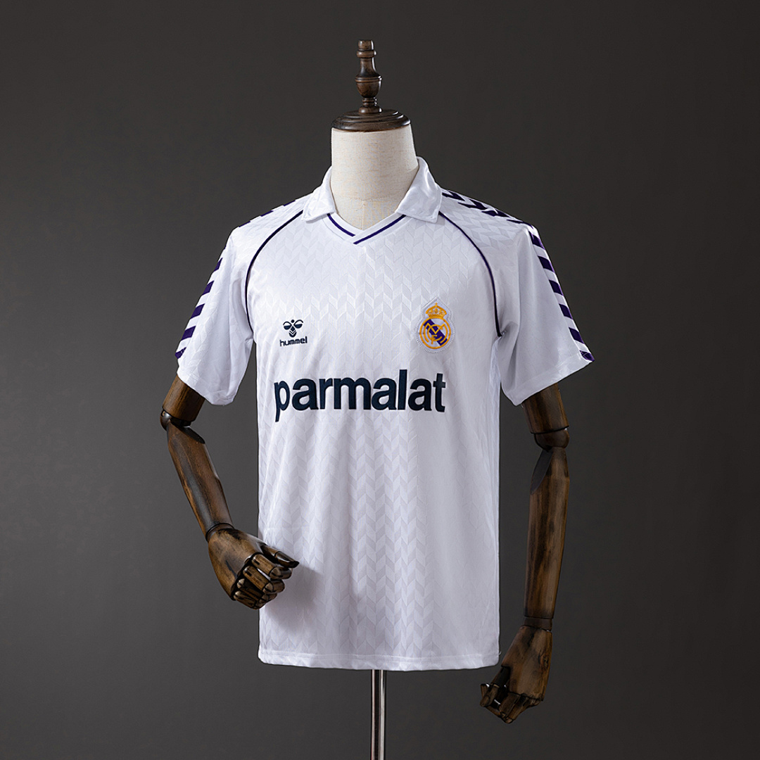 Retro Real Madrid 86/87 Home S-XXL 8