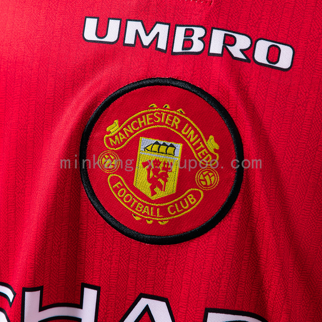 M-U 1996/97 Home Retro Jersey S-XXL 4