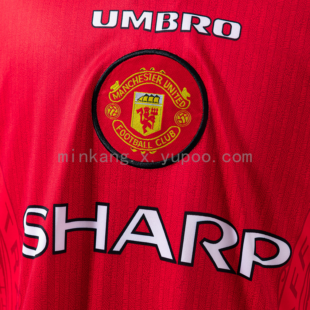 M-U 1996/97 Home Retro Jersey S-XXL 5