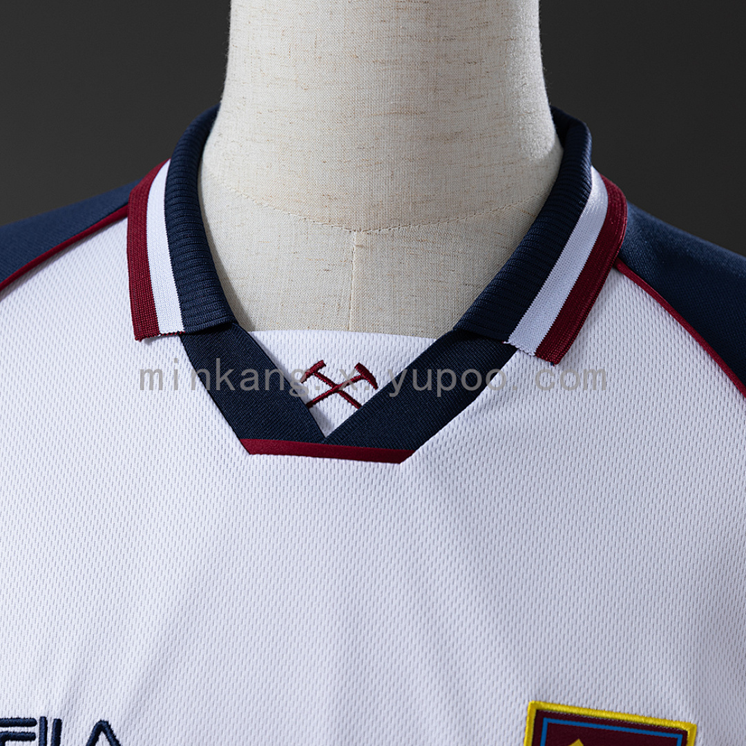 West Ham United 99/01 Away Retro Jersey S-XXL 7