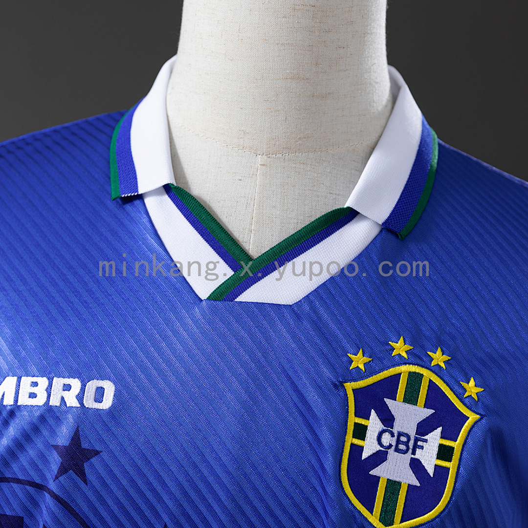 Brazil 94/96 Away Retro Jersey S-XXL 5