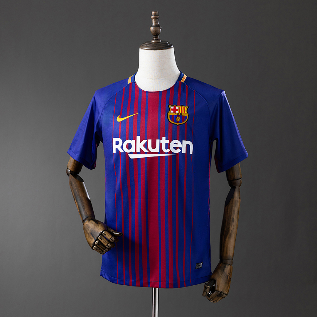 Barcelona 17/18 Home Retro Jersey S-XXL 9