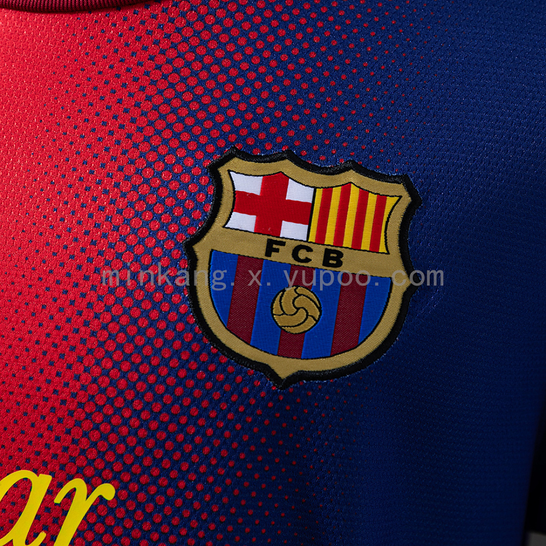 Barcelona 12/13 Home Retro Jersey S-XXL 5
