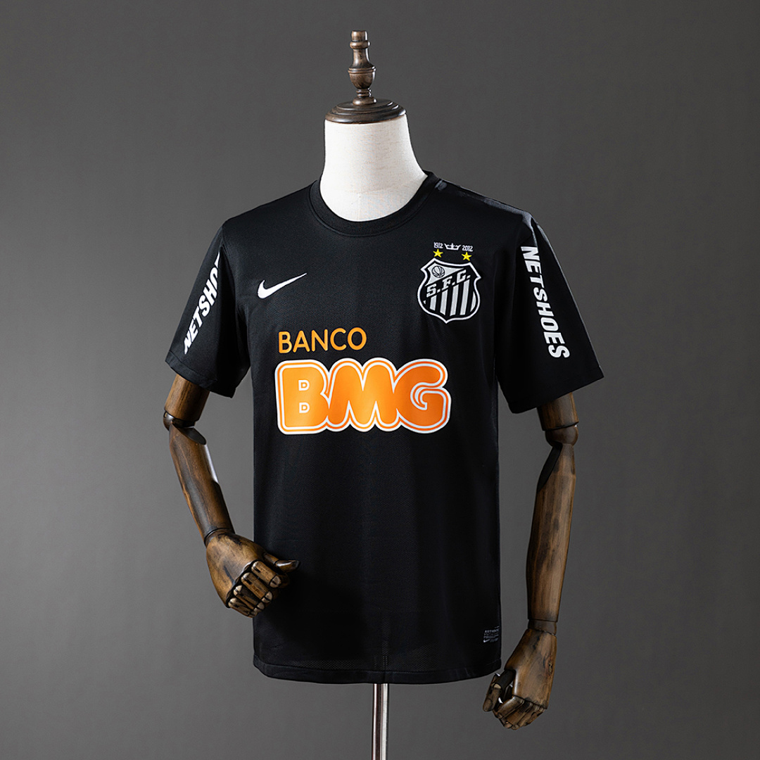 Santos 12/13 Black Retro Jersey S-XXL 9