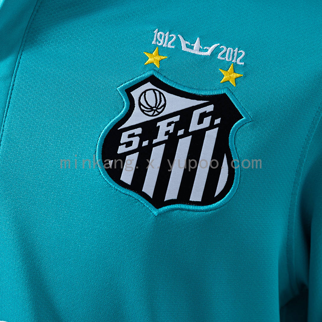 Santos 12/13 Second Away Retro Long Sleeve Jersey S-XXL 5