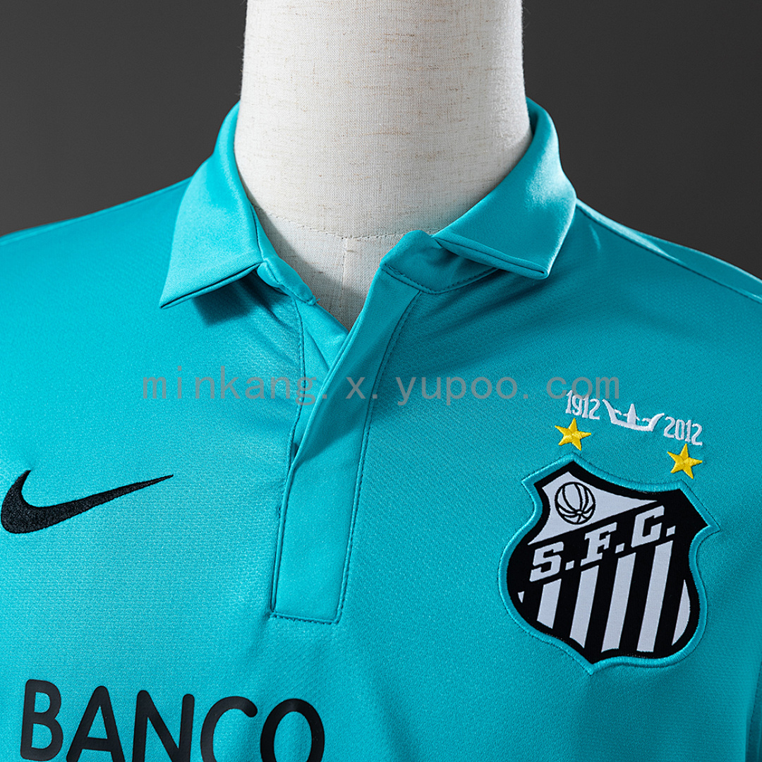 Santos 12/13 Second Away Retro Long Sleeve Jersey S-XXL 7