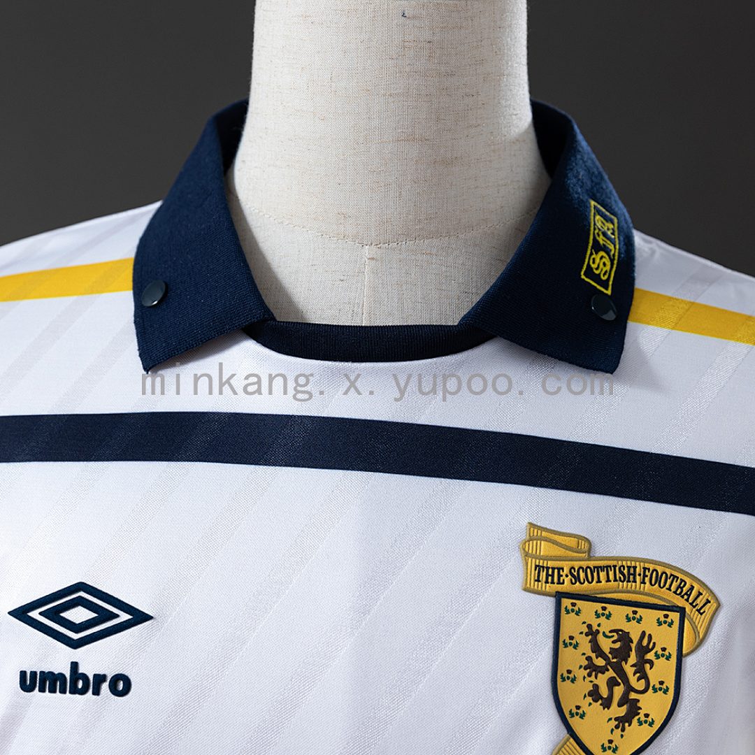Scotland 88/91 Away Retro Jersey S-XXL 4