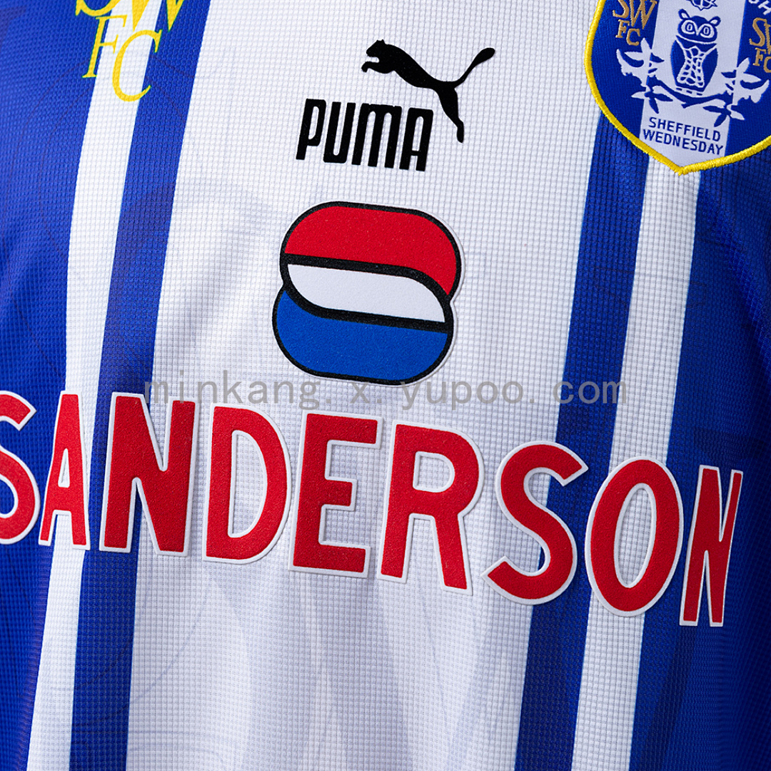 sheffield wednesday 19/97 Home Retro Jersey S-XXL 6
