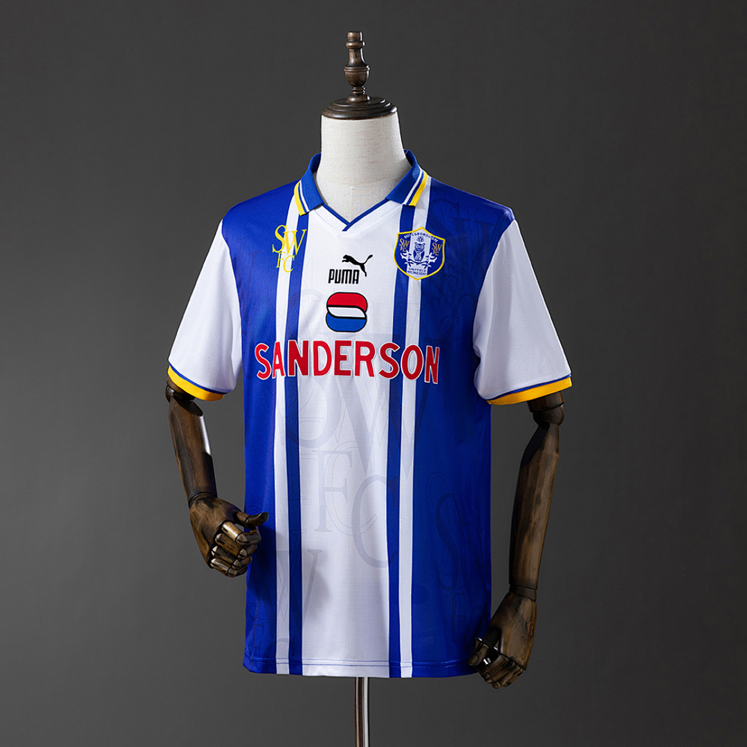 sheffield wednesday 19/97 Home Retro Jersey S-XXL 9