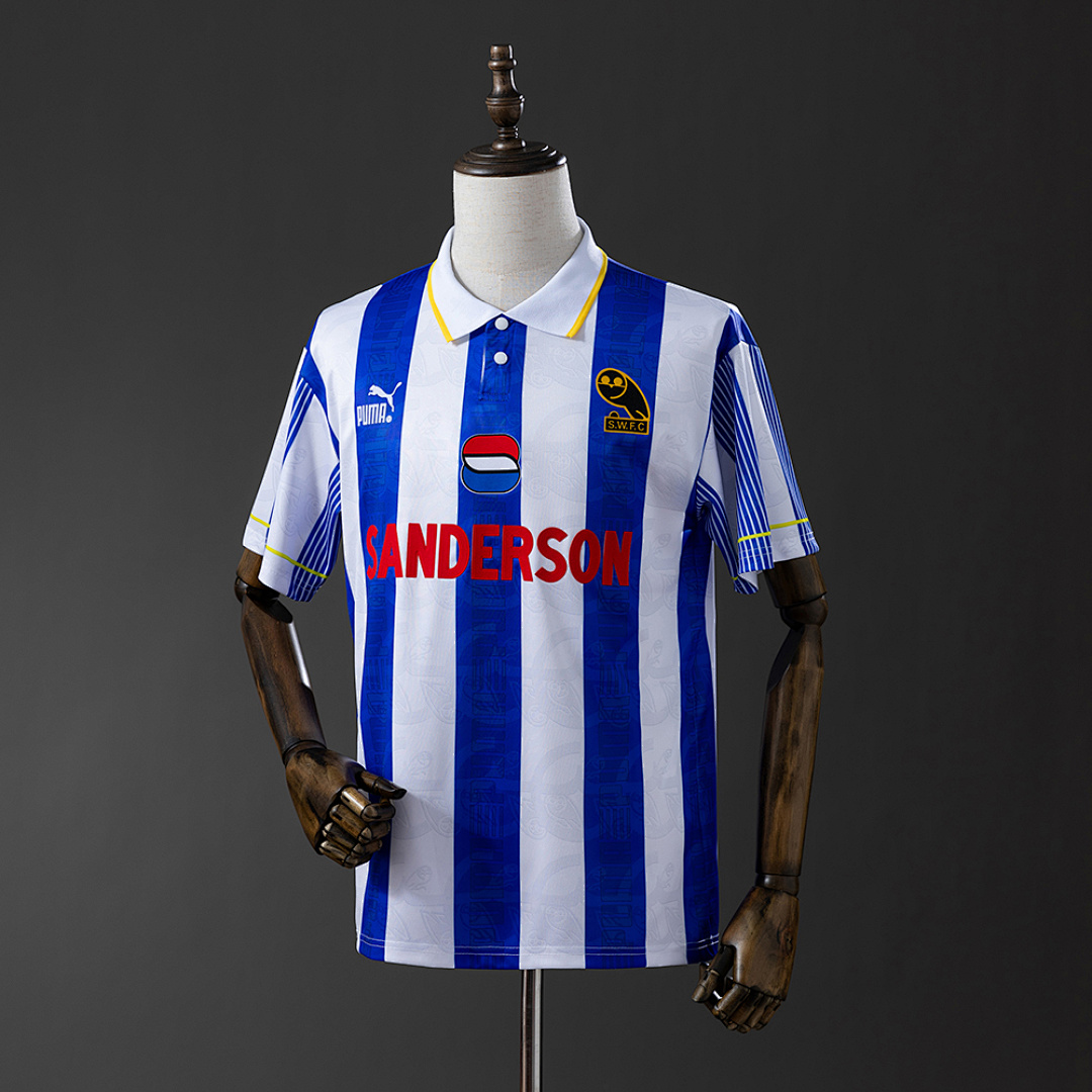 Sheffield Wednesday 94/95 Home Retro Jersey S-XXL 2