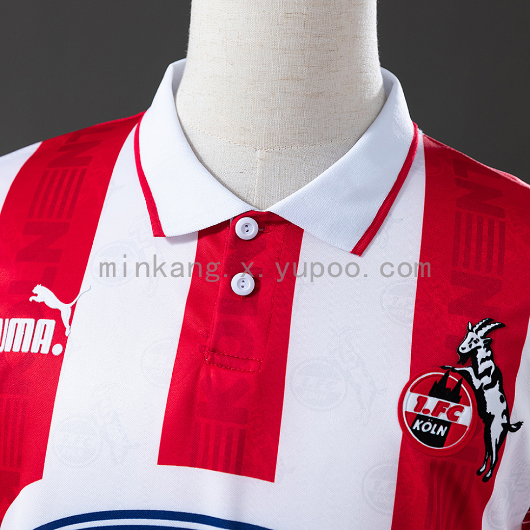 Cologne 95/96 Home Retro Jersey S-XXL 4