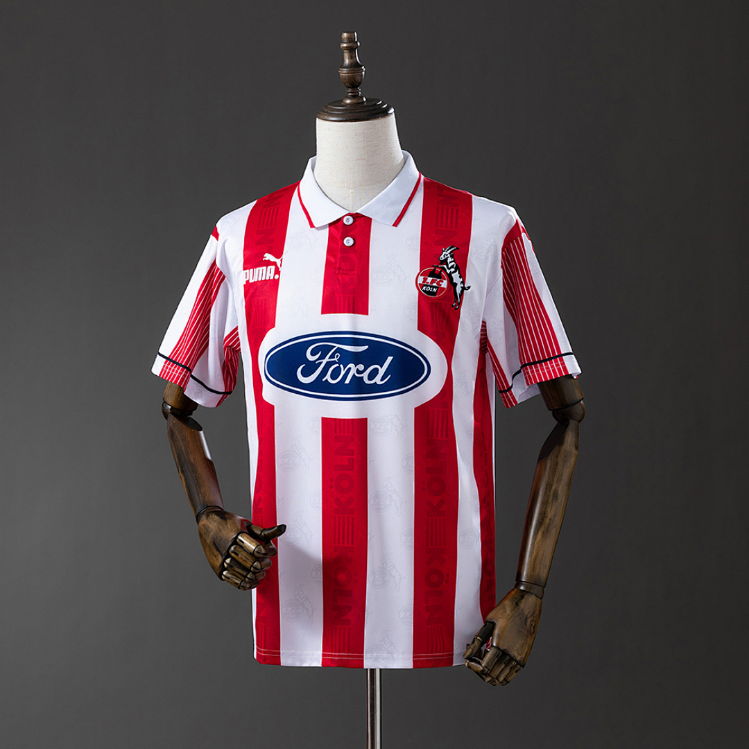 Cologne 95/96 Home Retro Jersey S-XXL 2