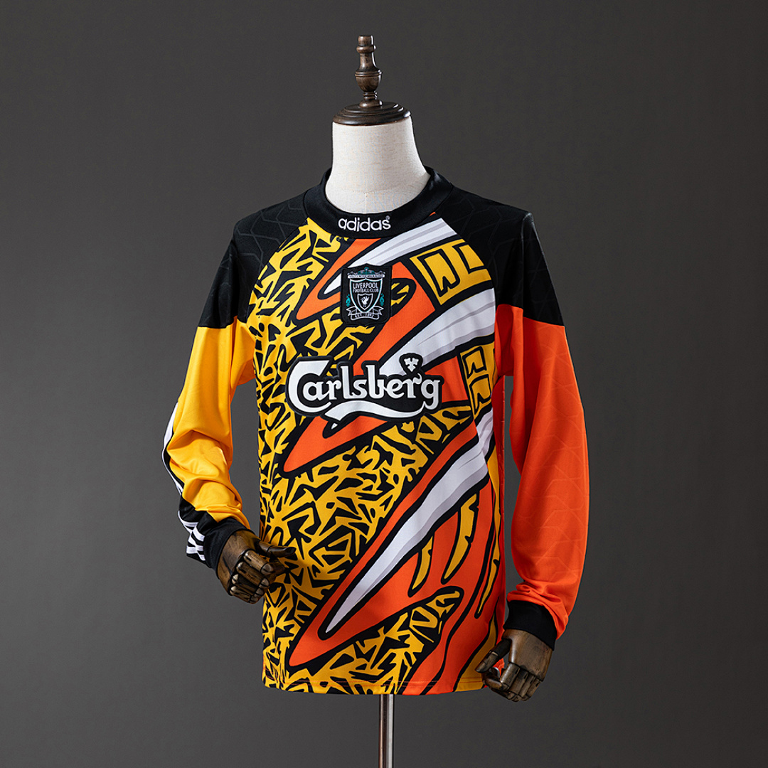 LFC 95/96 Goalkeeper Long Sleeve Retro Jersey S-XXL 2