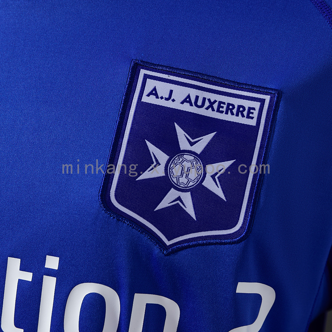 Auxerre 03/04 Away Long Sleeve Retro Jersey S-XXL 4
