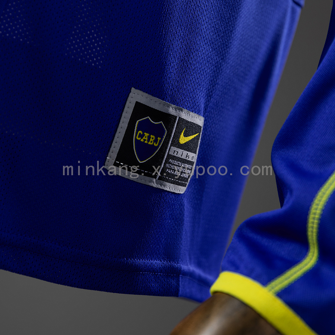 Retro Long Sleeve Boca Juniors 03/04 home S-XXL 9