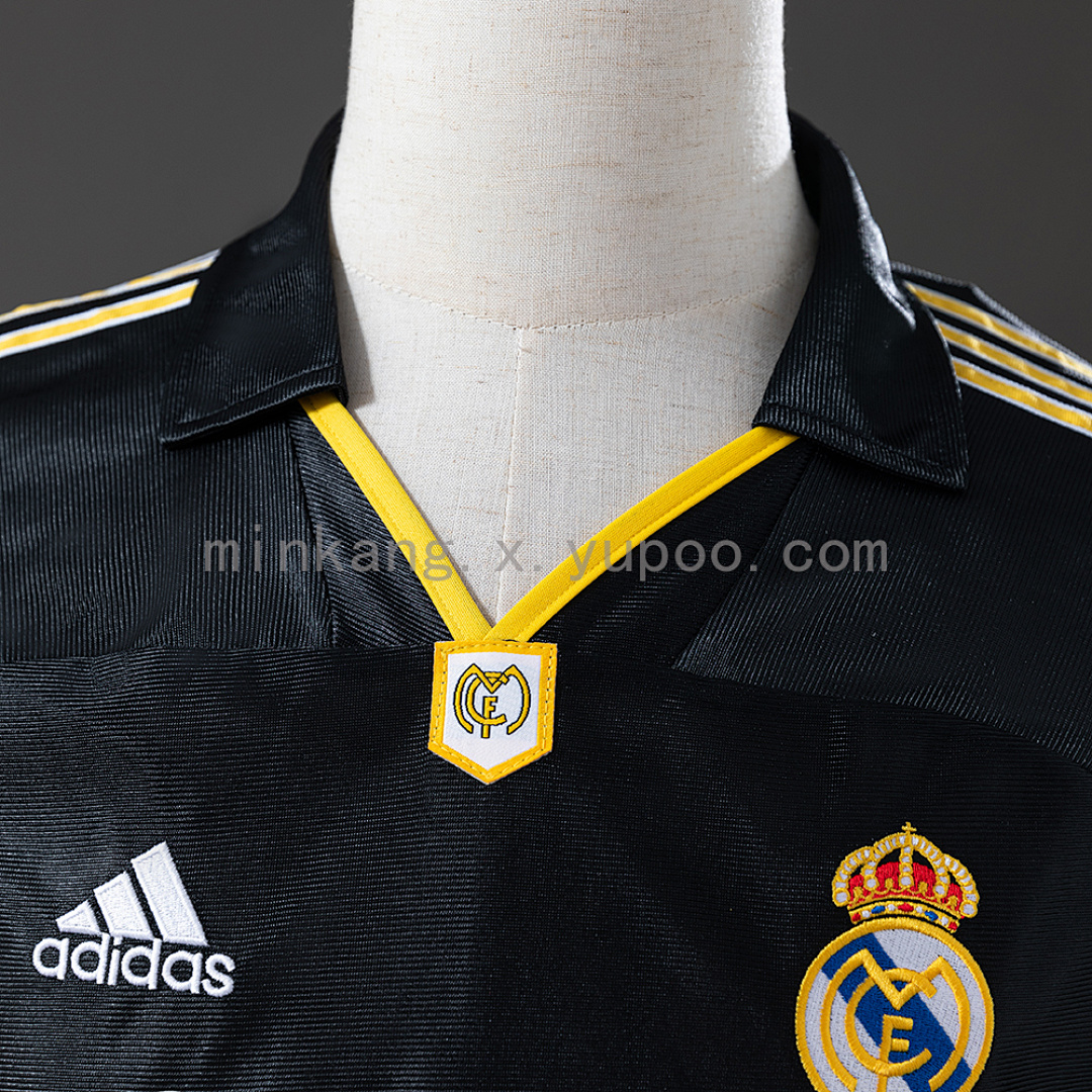 Real Madrid 98/00 Away Long Sleeve Retro Jersey S-XXL 7