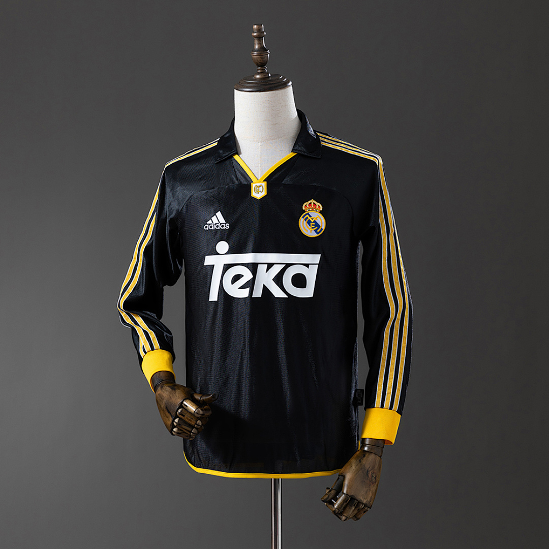 Real Madrid 98/00 Away Long Sleeve Retro Jersey S-XXL 9