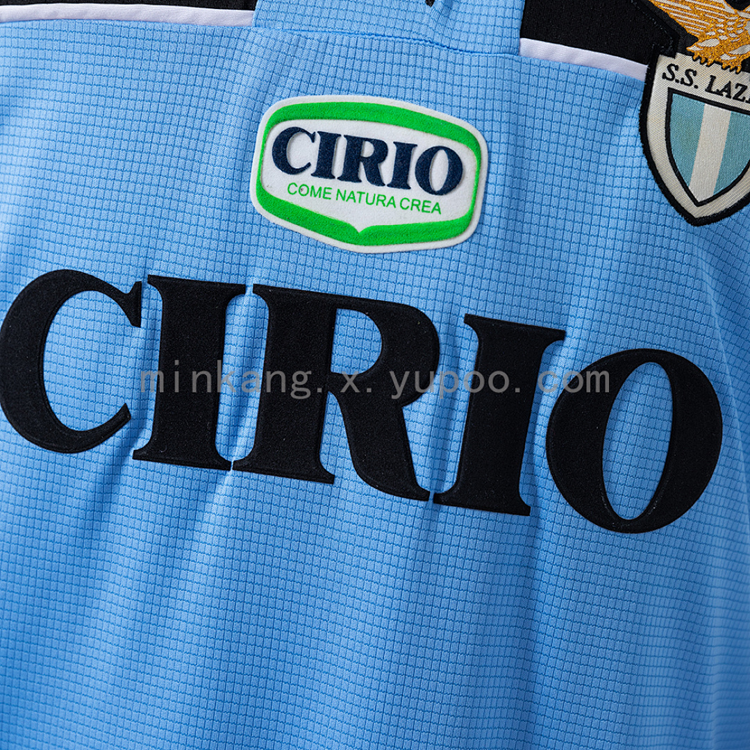 Retro long sleeve Lazio 98/99 home S-XXL 5