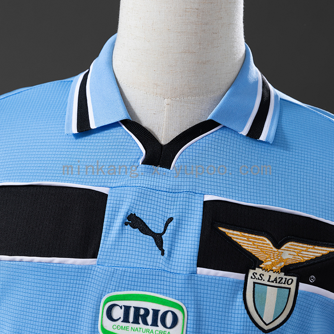 Retro long sleeve Lazio 98/99 home S-XXL 4