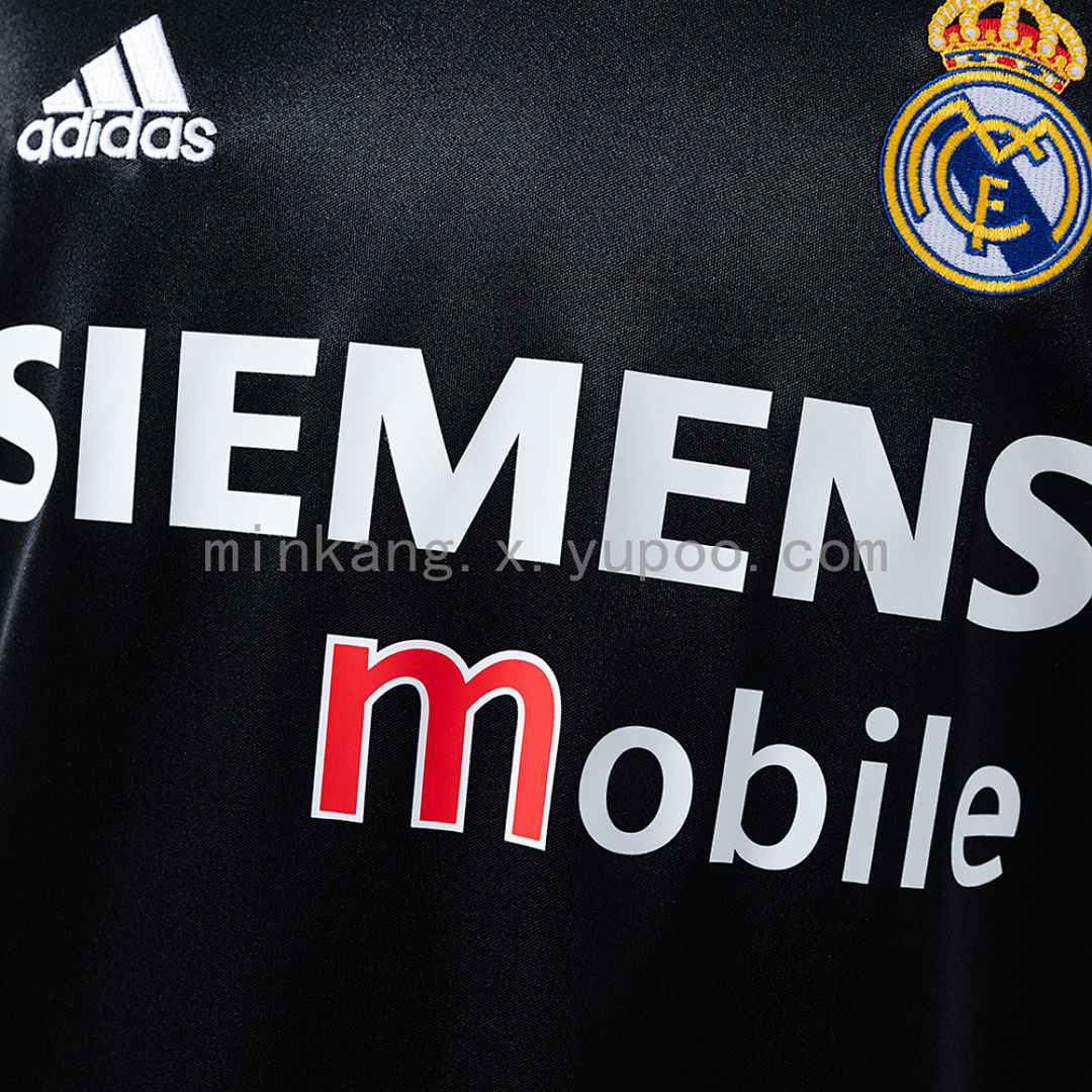 Real Madrid 04/05 third Away Long Sleeve Retro Jersey S-XXL 5