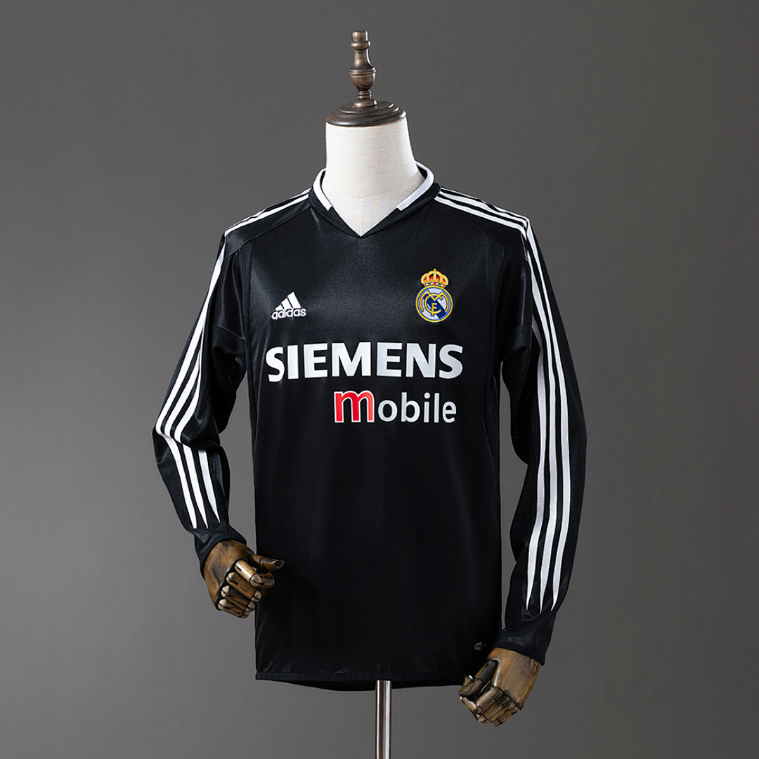 Real Madrid 04/05 third Away Long Sleeve Retro Jersey S-XXL