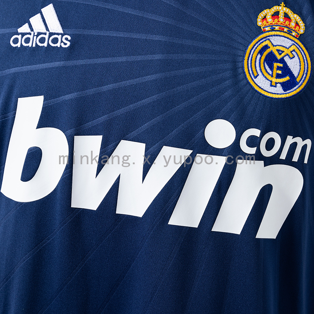 Real Madrid 10/11 Away Long Sleeve Retro Jersey S-XXL 6