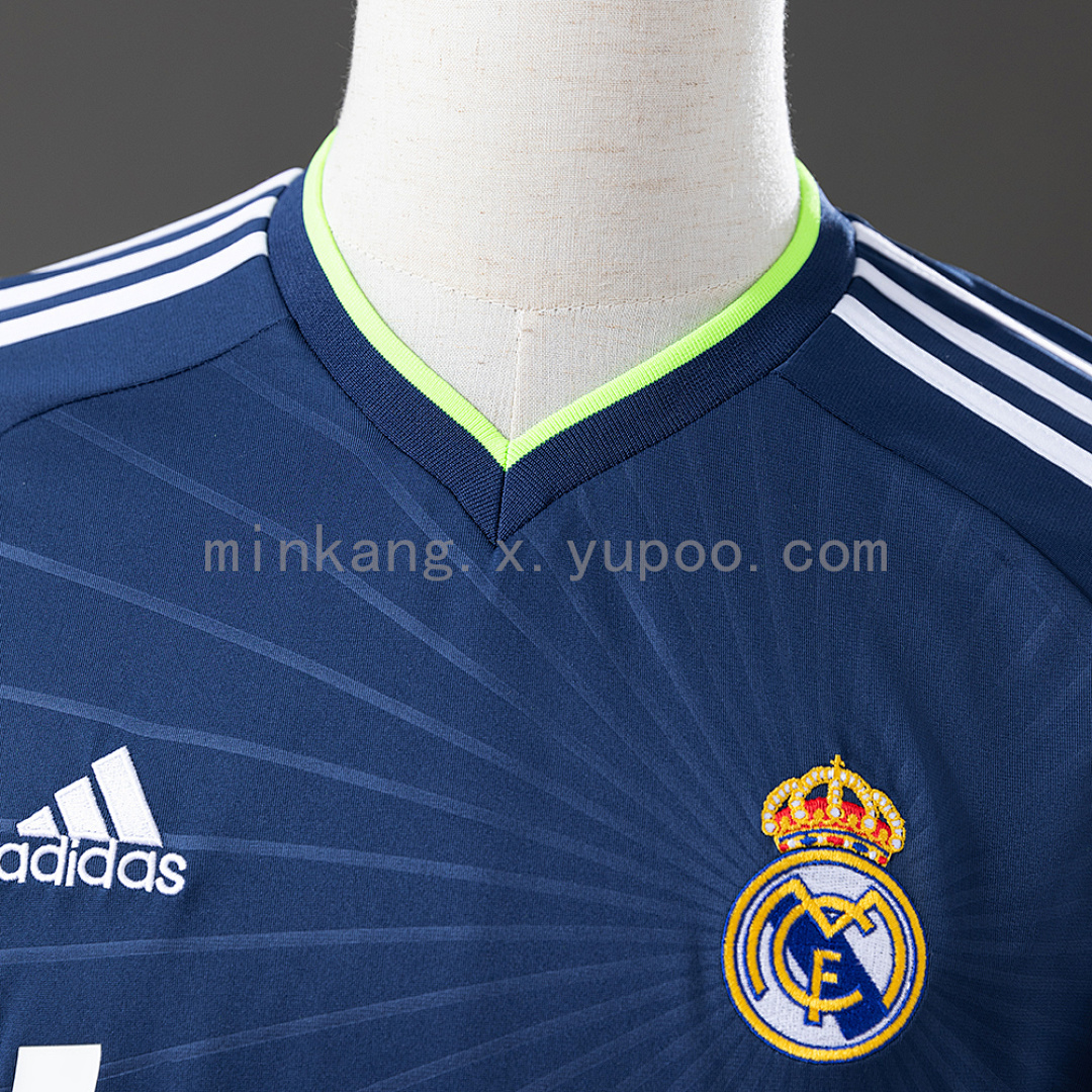 Real Madrid 10/11 Away Long Sleeve Retro Jersey S-XXL 7