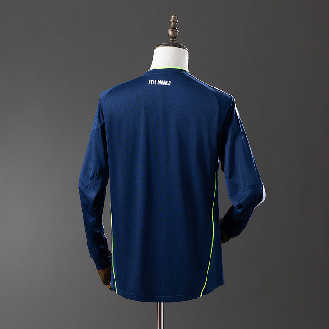 Real Madrid 10/11 Away Long Sleeve Retro Jersey S-XXL 8