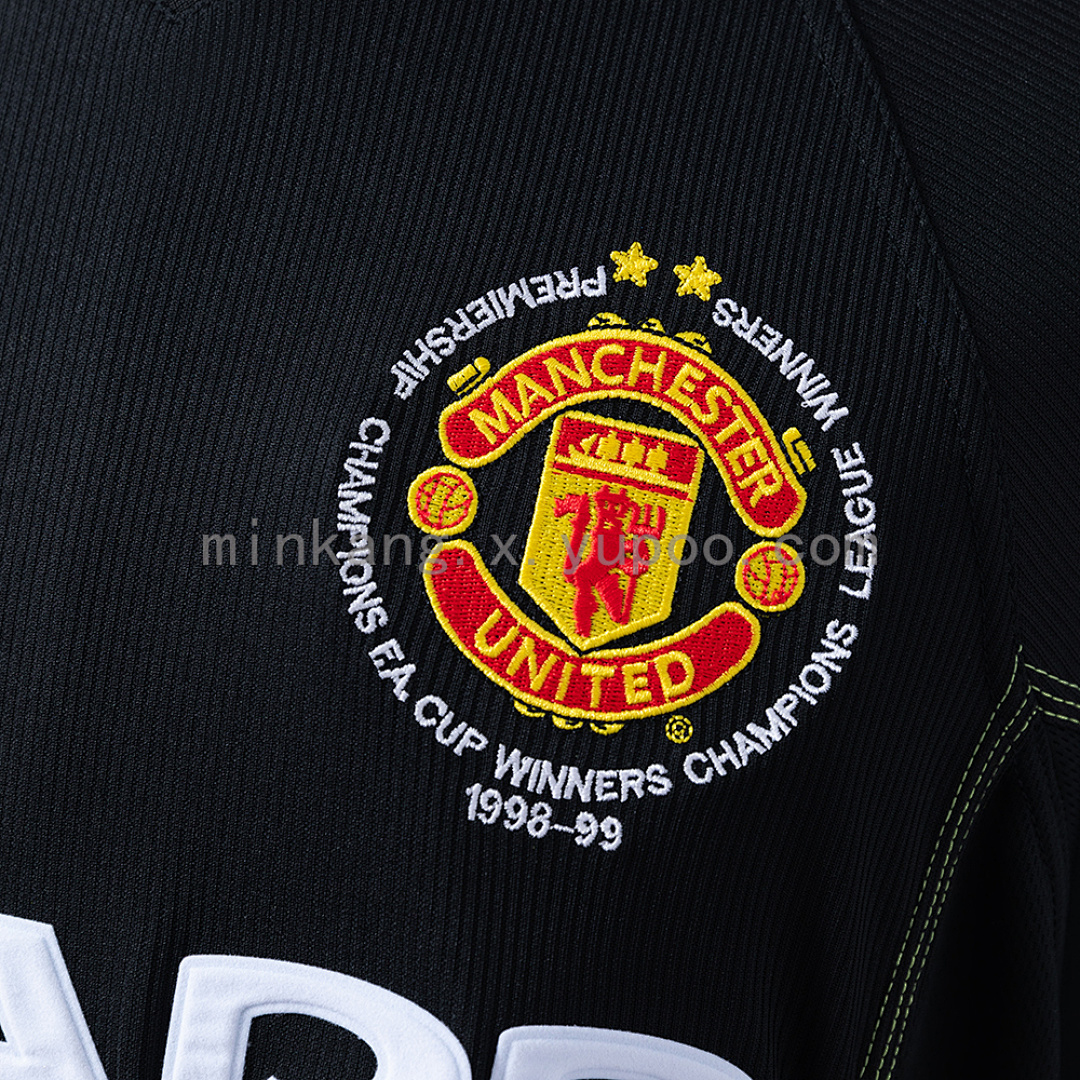 M-U 98/99 2nd Away (Champions League Edition) Long Sleeve Retro Jersey S-XXL 4