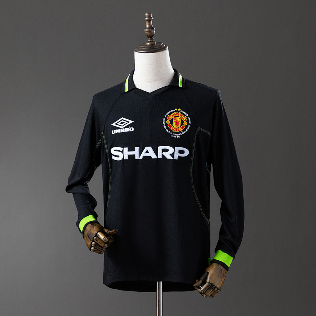 M-U 98/99 2nd Away (Champions League Edition) Long Sleeve Retro Jersey S-XXL 8