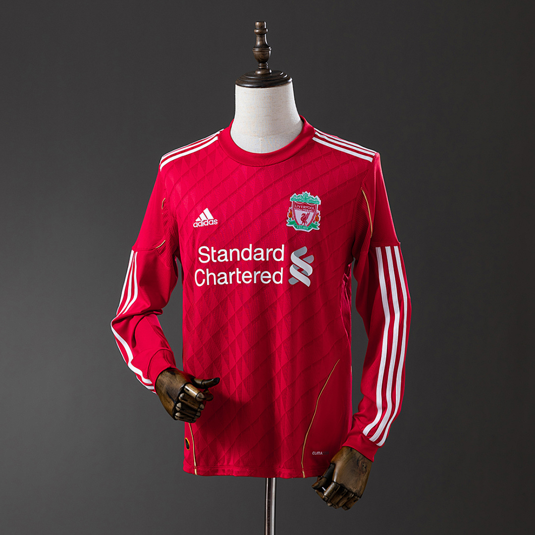 LFC 10/11 Home Long Sleeve Retro Jersey S-XXL 2