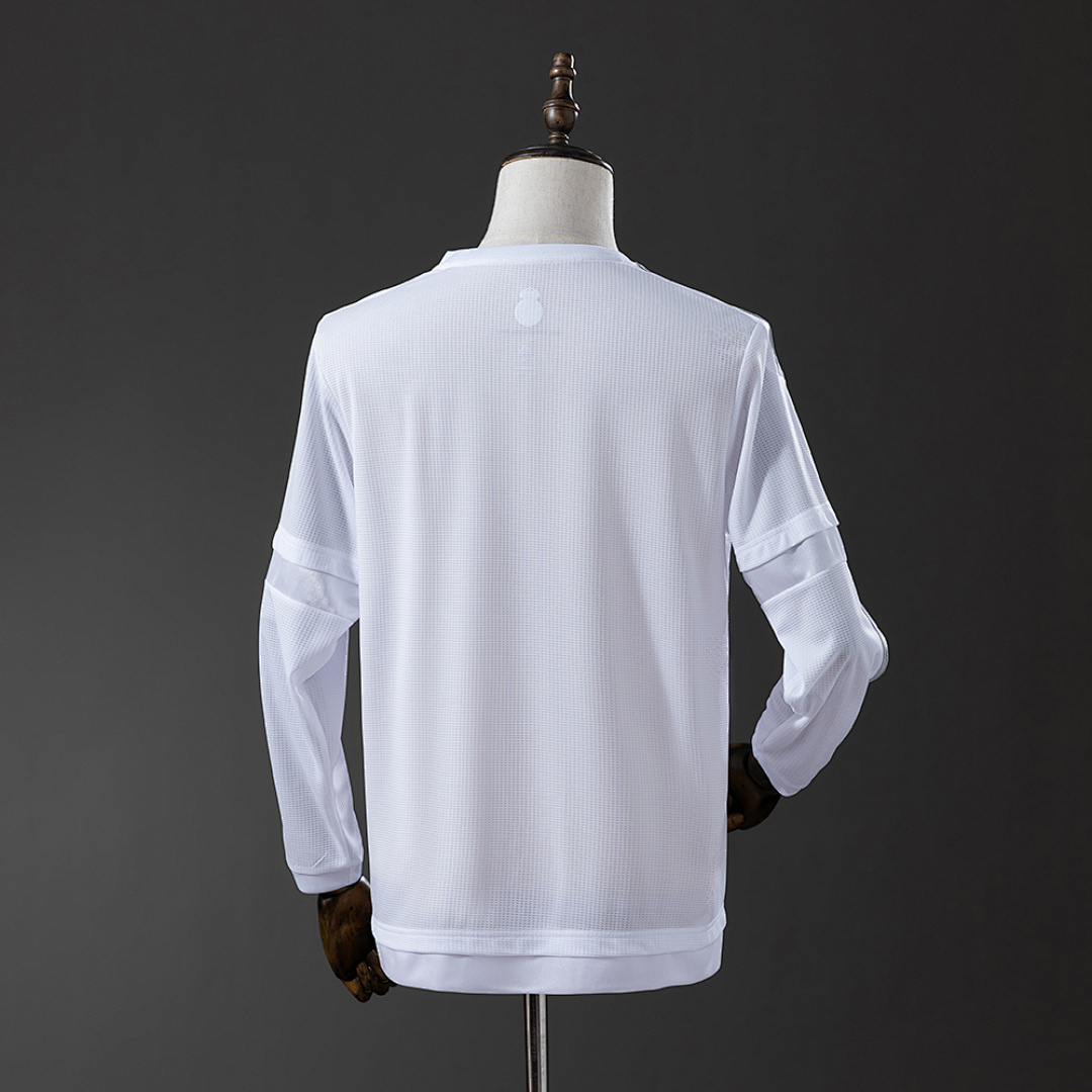 Real Madrid 15/16 Home Long Sleeve Retro Jersey S-XXL 8