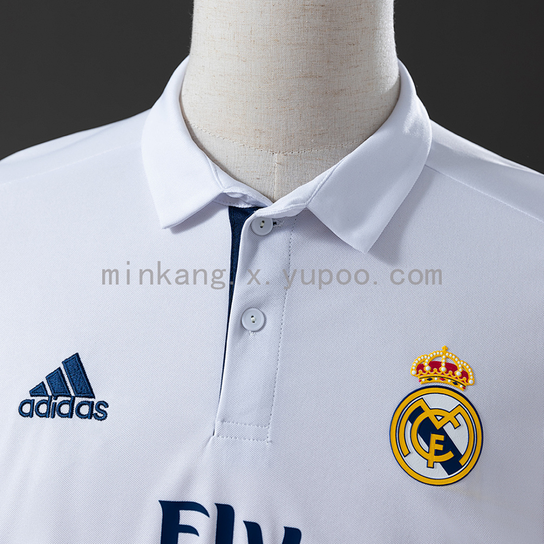 Real Madrid 16/17 Home Long Sleeve Retro Jersey S-XXL 7