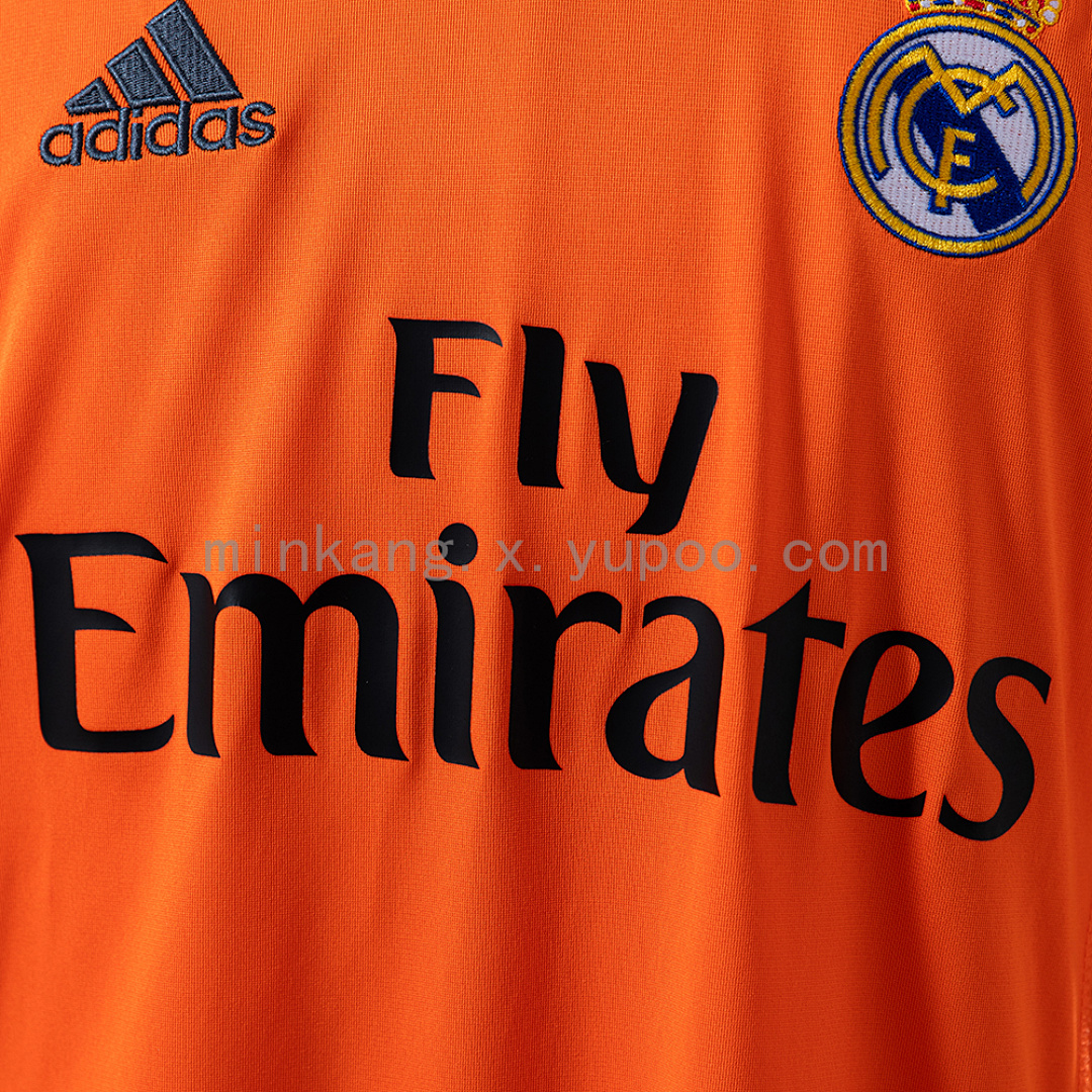 Real Madrid 13/14 Second Away Long Sleeve Retro Jersey S-XXL 6
