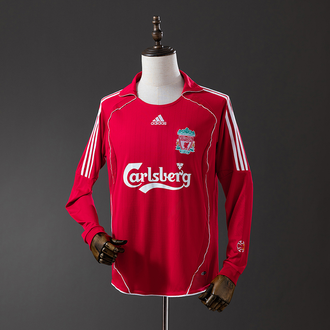 LFC 06/07 Home Long Sleeve Retro Jersey S-XXL