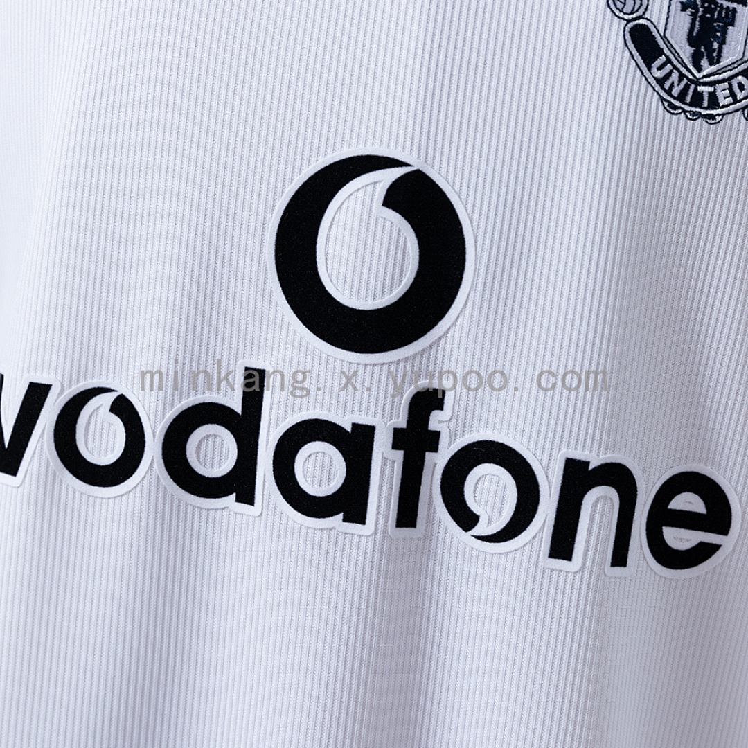 M-U 00/01 Away Long Sleeve Retro Jersey S-XXL 6