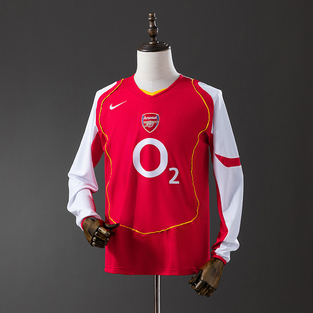 Arsenal 04/05 Home Long Sleeve Retro Jersey S-XXL 2