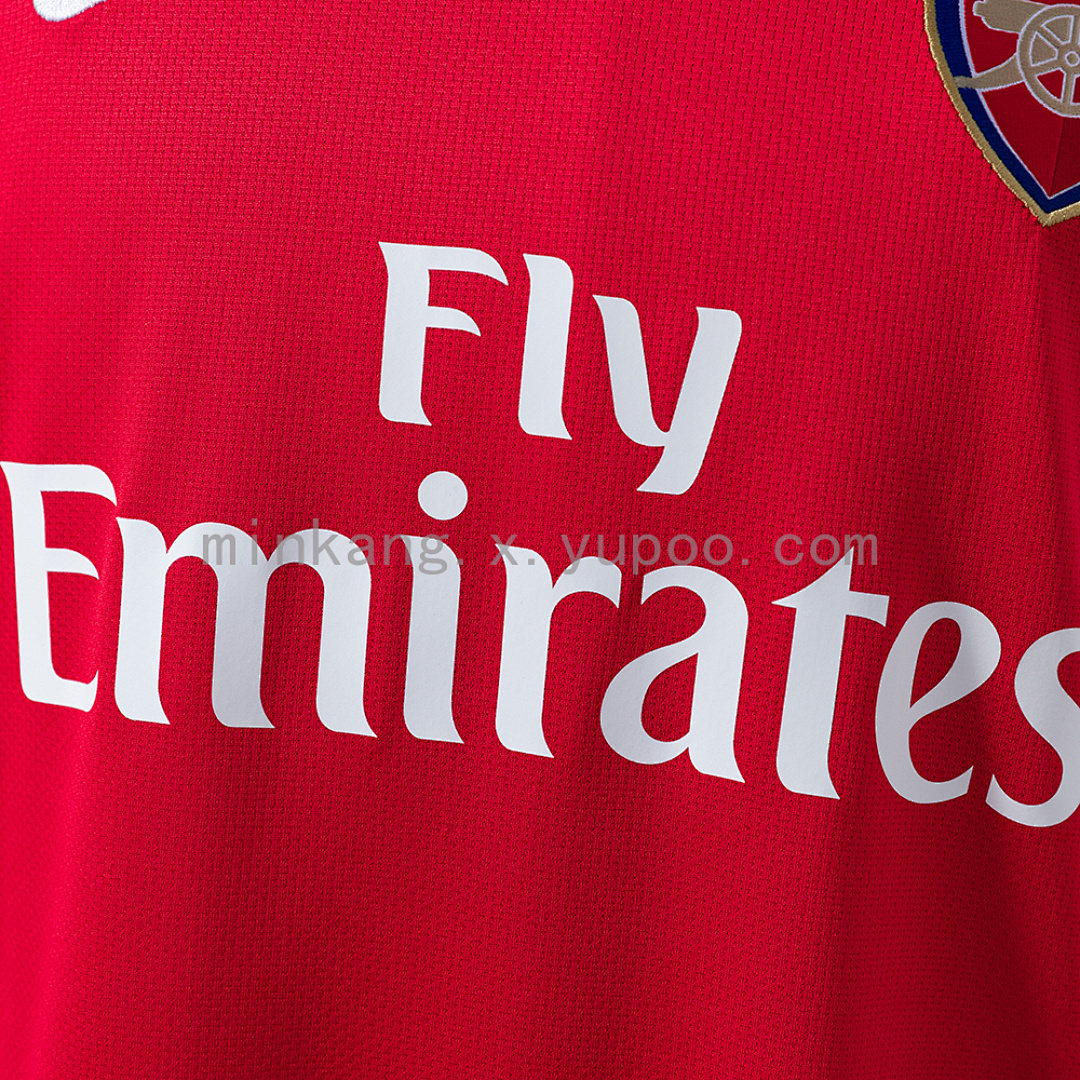 Arsenal 06/07 Home Long Sleeve Retro Jersey S-XXL 6