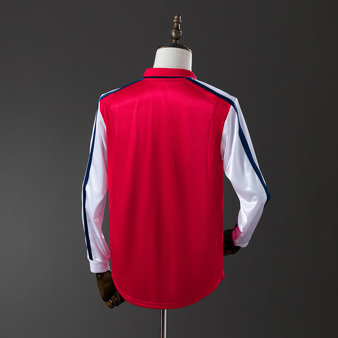 Arsenal 01/02 Home Long Sleeve Retro Jersey S-XXL 9