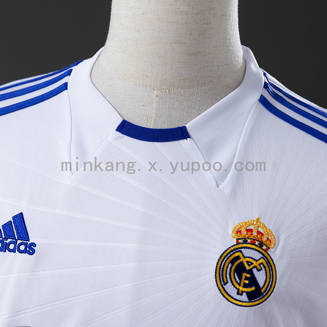 Real Madrid 10/11 Home Long Sleeve Retro Jersey S-XXL 7