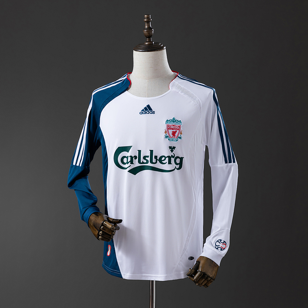 LFC 06/07 Away Long Sleeve Retro Jersey S-XXL 2