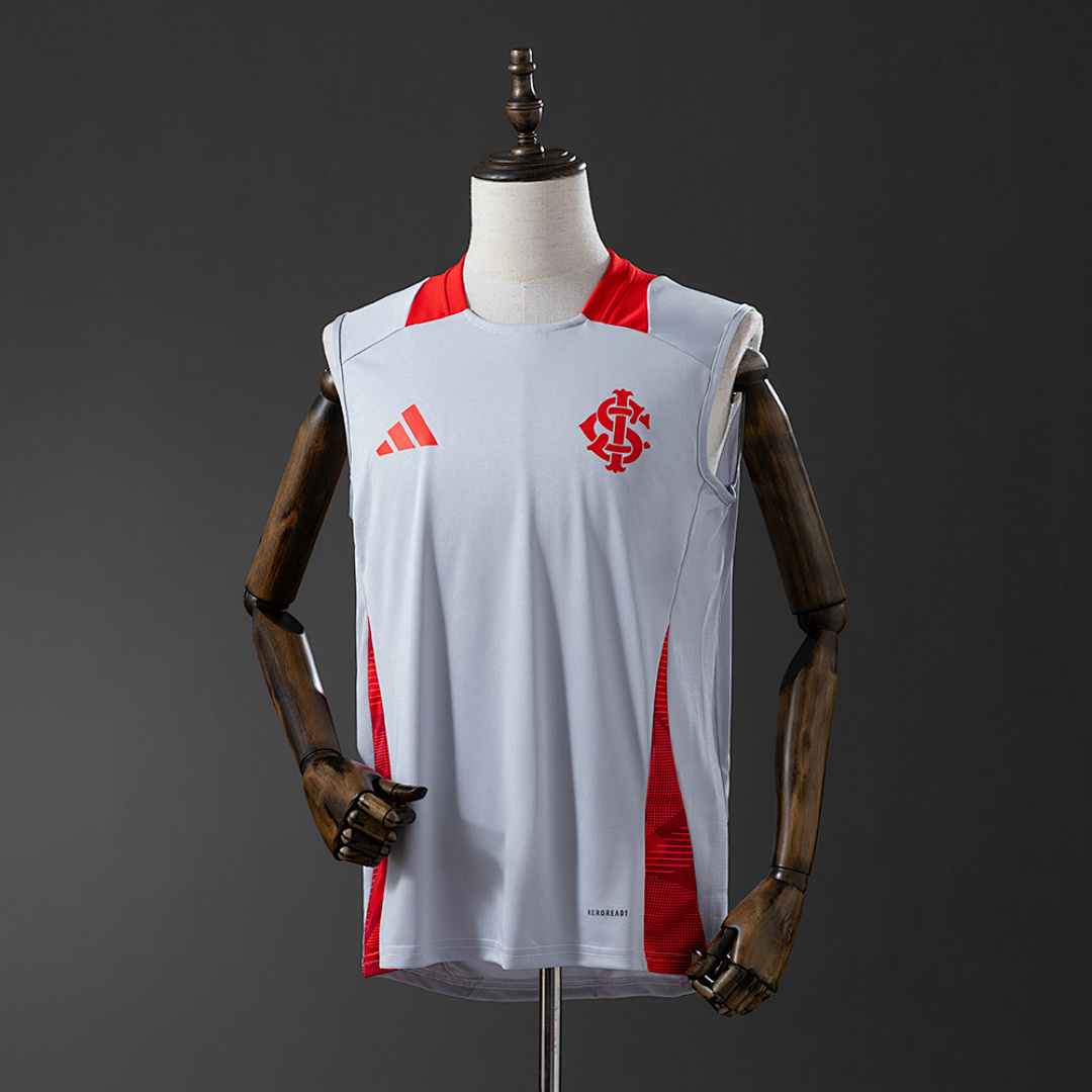 Internacional 25/26 Training Suit Grey Vest Jersey S-4XL 2
