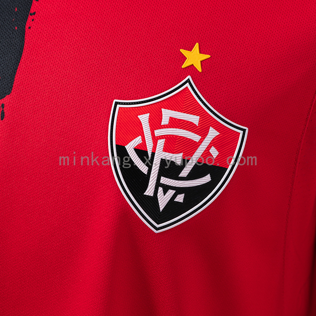 Vitória 25/26 Red-Black Jersey S-4XL 5