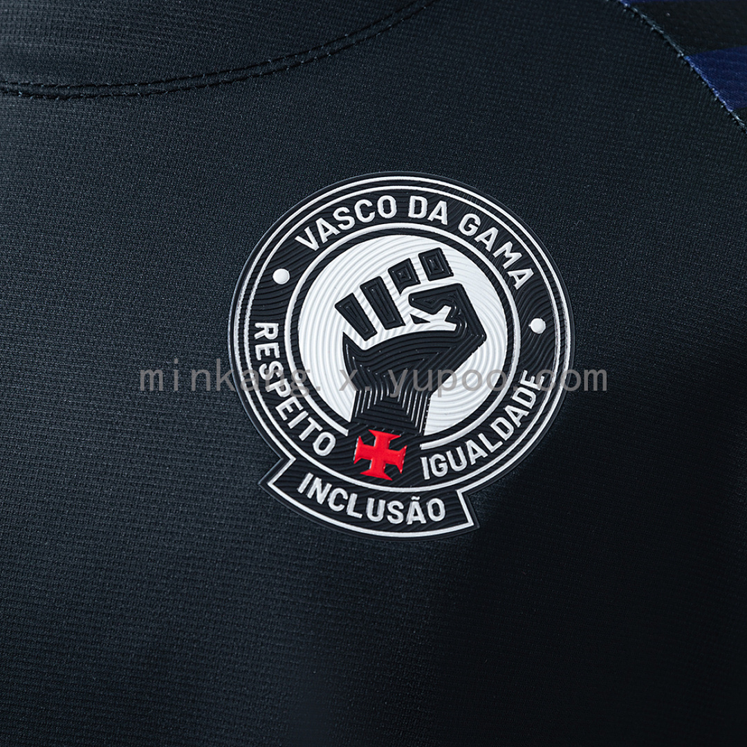 Vasco da Gama 24/25 Camisa Pre-Match 2 CR-Black Jersey S-4XL 5