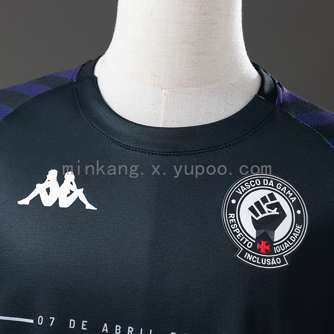 Vasco da Gama 24/25 Camisa Pre-Match 2 CR-Black Jersey S-4XL 7