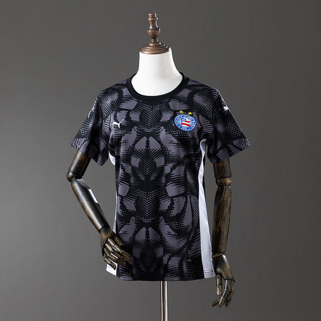 Bahia 25/26 Goalkeeper - Black Women's Jersey S-XXL 2