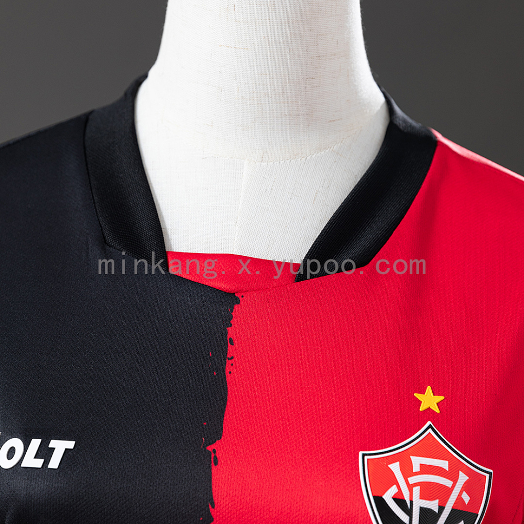 Vitória 25/26 Red-Black Women's Jersey S-XXL 6