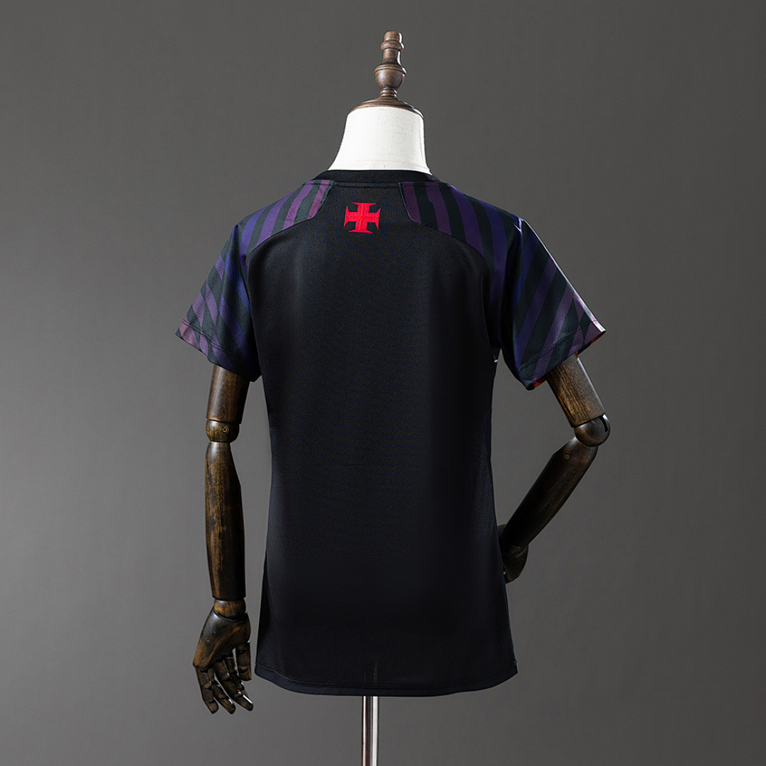 Vasco da Gama 24/25 Camisa Pre-Match 2 CR-Black Women's Jersey S-XXL 9