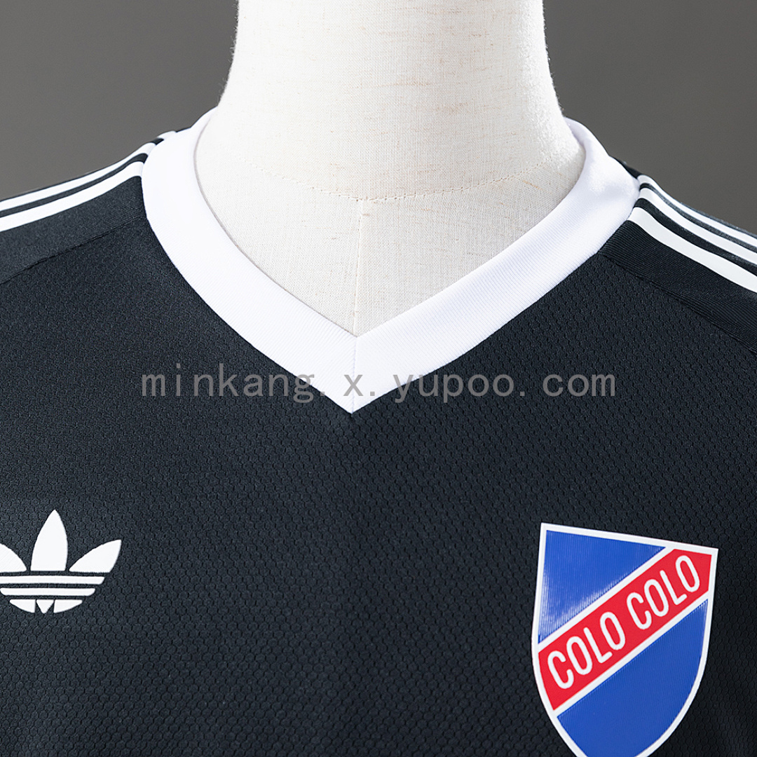 Colo Colo 25/26 Goalkeeper Black Jersey S-4XL 5
